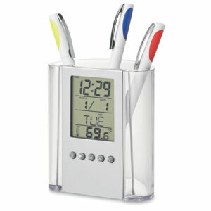 Portapenne con calendario