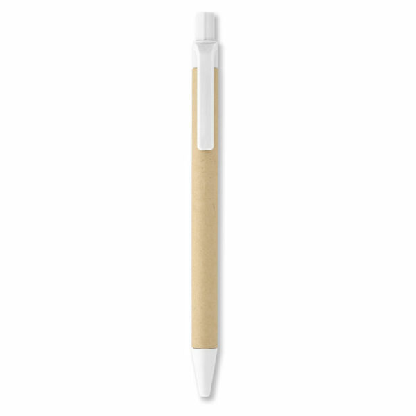 Penna a sfera in carta e mais