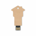 USB in carta a forma di casa. Tempi di consegna: a partire da 14 giorni lavorativi.