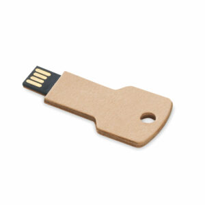 USB in carta a forma di chiave. Tempi di consegna: a partire da 14 giorni lavorativi.