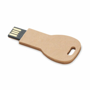 USB in carta a forma di chiave. Tempi di consegna: a partire da 14 giorni lavorativi.
