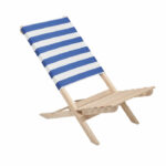 Sdraio da spiaggia in legno