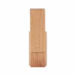 Rotating Bamboo casing USB flash drive USB