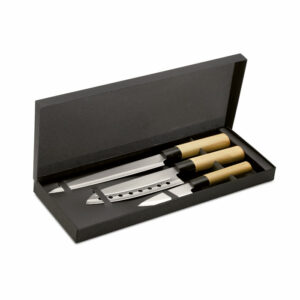 Set coltelli in acciaio