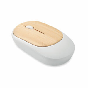 Mouse senza fili in bambù