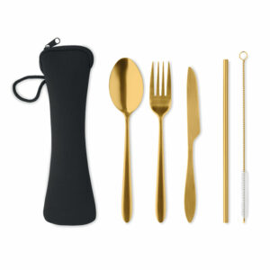 Set posate in acciaio inox