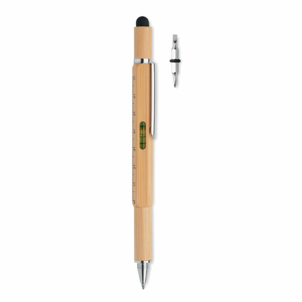 Penna livella in bamboo