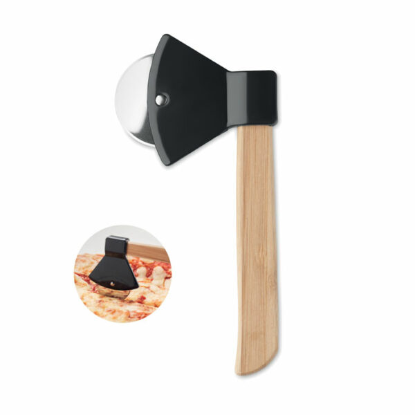 Tagliapizza con manico in bambo