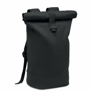 Zaino in tela lavata Rolltop