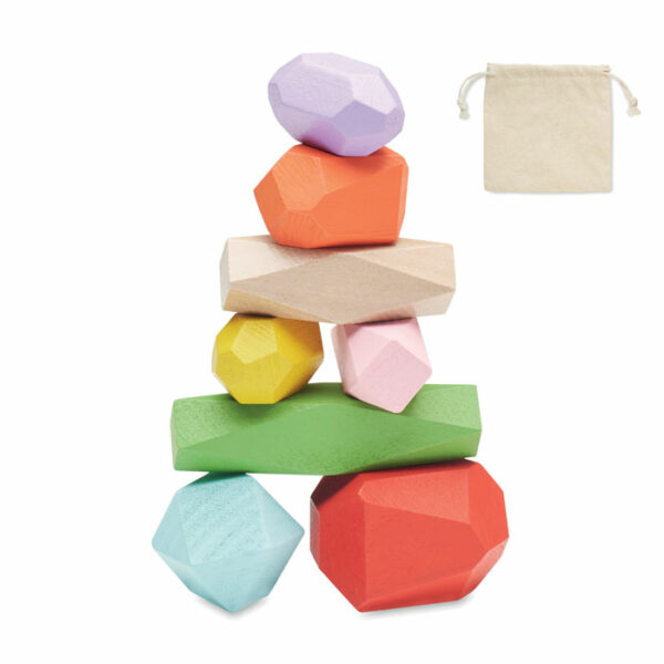 Set 8 rocce impilabili