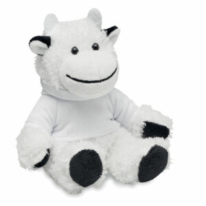 Peluche a forma di mucca