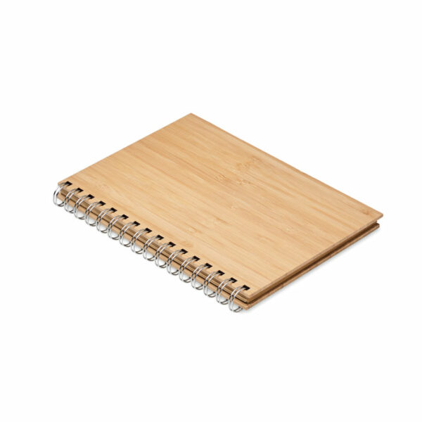 Notebook A5 in bamboo rilegato
