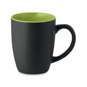 Tazza in ceramica bicolore