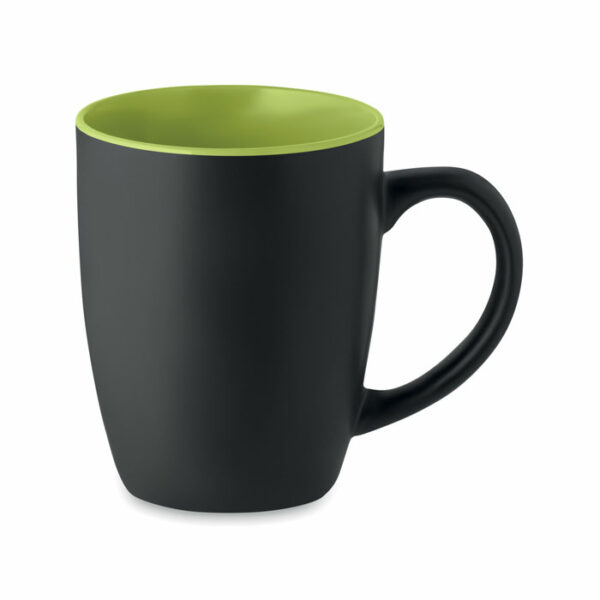 Tazza in ceramica bicolore