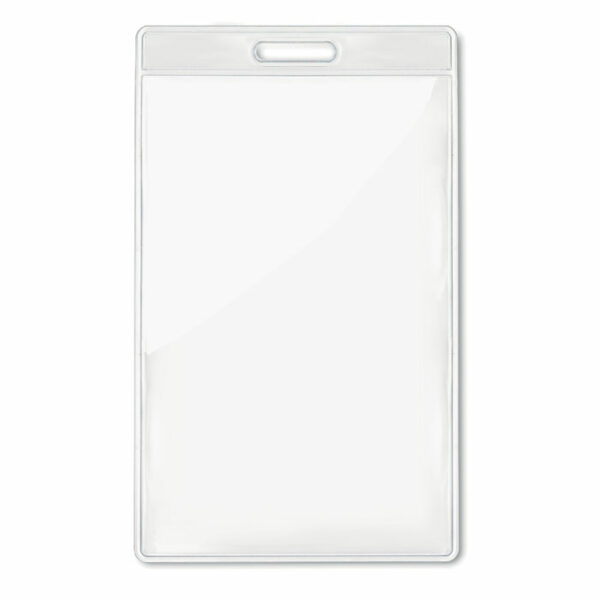 Porta badge trasparente 7,5x12