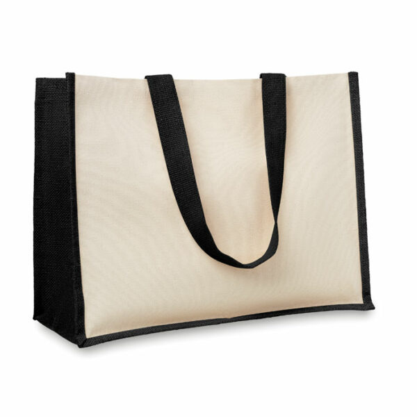 Shopper in juta e tela