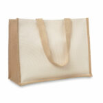 Shopper in juta e canvas