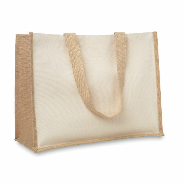 Shopper in juta e canvas