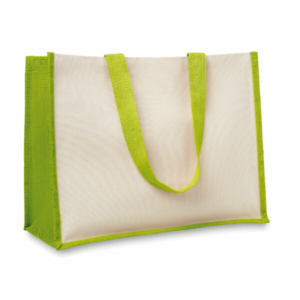Shopper in juta e tela