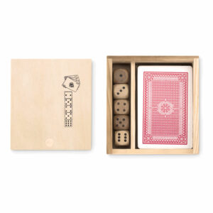 Set gioco carte e dadi