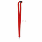 Lanyard con gancio in metallo