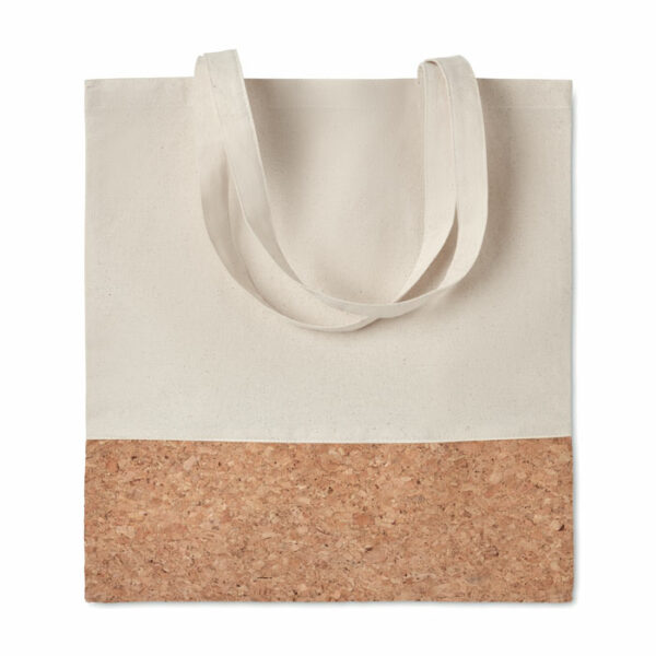 Shopper c/dettagli in sughero