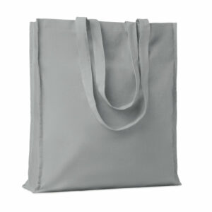 Shopper in cotone c/soffietto