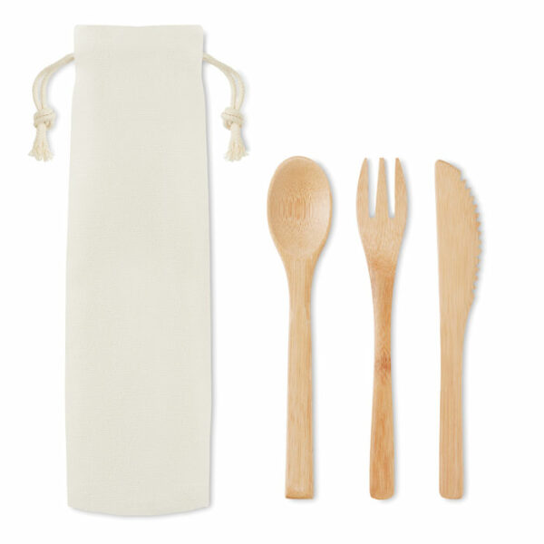 Set posate in bamboo