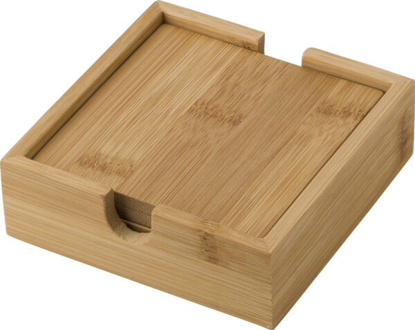 Set sottobicchieri di bamboo Archer-MK-GV429379