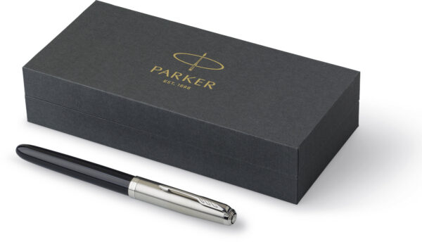 Parker, penna stilografica 51 in acciaio inox-MK-GV718096