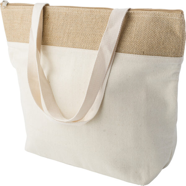 Borsa termica, in juta e cotone 220 g/m² Randy-MK-GV821004