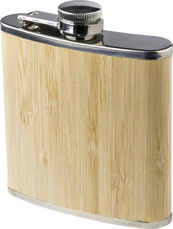 Fiaschetta in acciaio inox e bambù Hayden-MK-GV966233