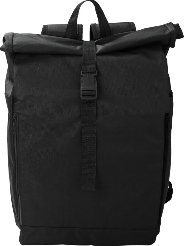 Zaino rolltop in poliestere 600 D rPET Evie-MK-GV1015155