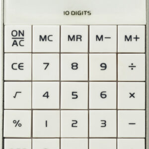 Calcolatrice 10 cifre in ABS Jareth-MK-GV1140
