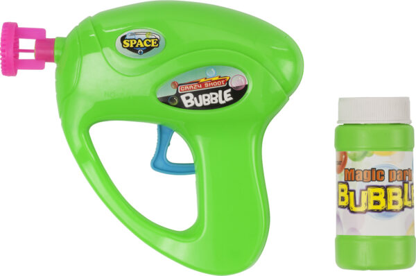 Pistola sparabolle in plastica Hallie-MK-GV3539