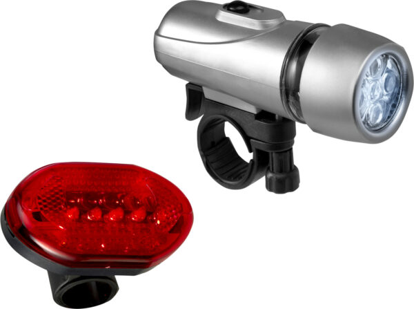 Set 2 luci da bicicletta, in ABS Jordy-MK-GV4856