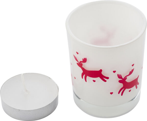Bicchiere in cristallo con candela Kirsten-MK-GV5039