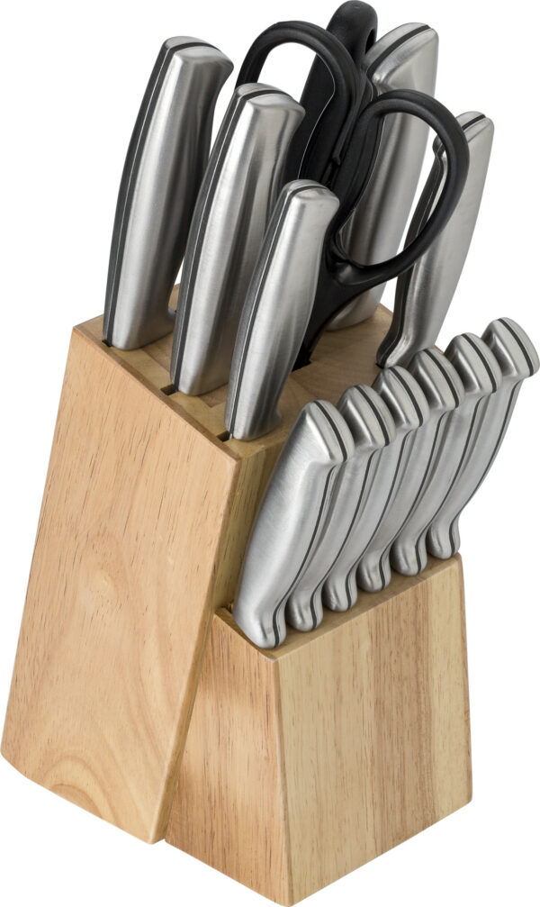 Set da cucina 14 elementi in acciaio inox Lucille-MK-GV5865