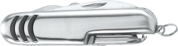 Coltellino tascabile 7 funzioni, in acciaio inox Aiden-MK-GV7112