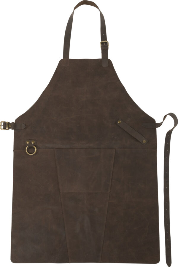 Grembiule in pelle crosta Nori-MK-GV8066
