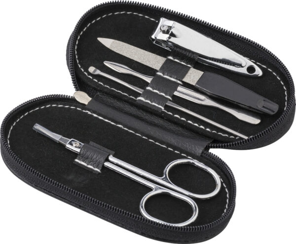 Set manicure in acciaio inox, custodia in PVC Blake-MK-GV9190
