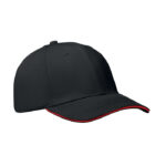 Cappellino a 6 pannelli