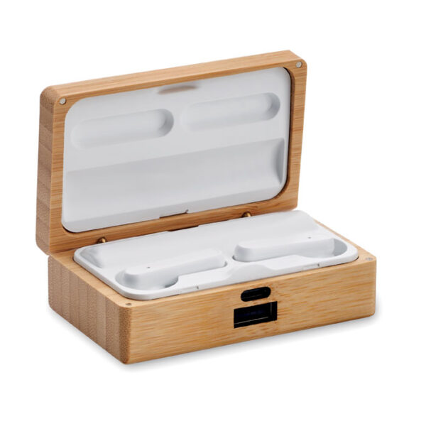Auricolari TWS in custodia di b