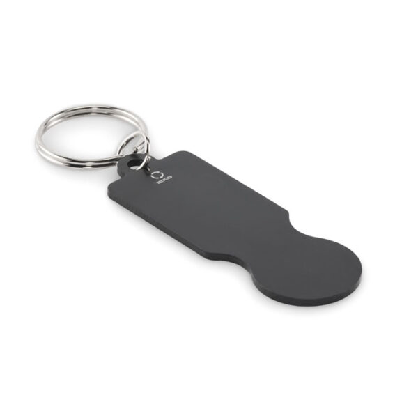 Portachiavi con gettone per car