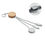 Portachiavi con cavo 4 in 1 60W