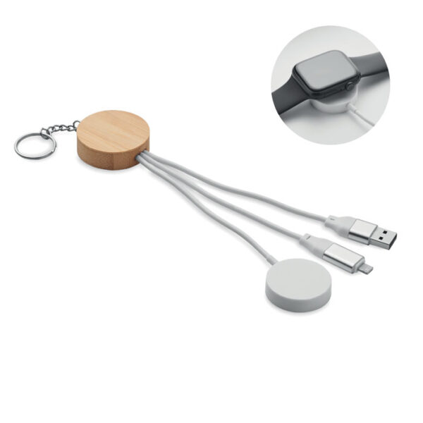 Portachiavi con cavo 4 in 1 60W