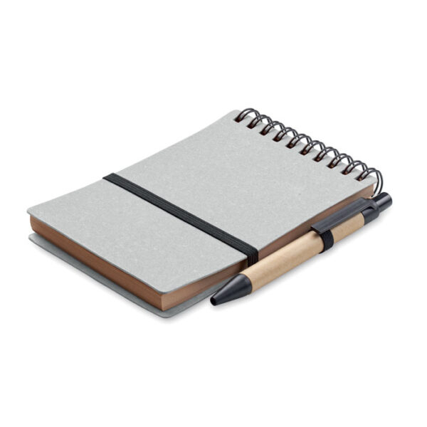 Notebook riciclato con penna a