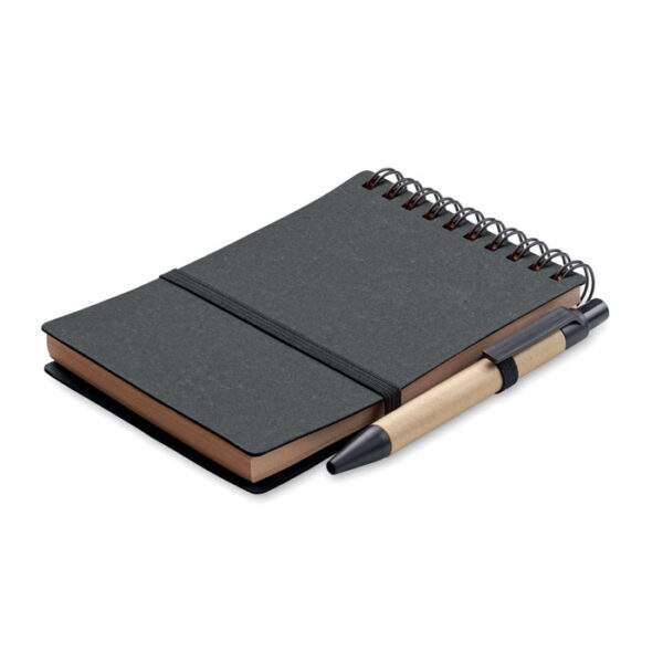 Notebook riciclato con penna a