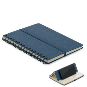 Notebook A5 con supporto per te