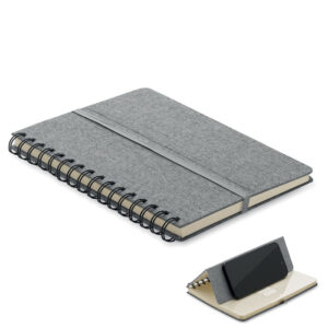 Notebook A5 con supporto per te